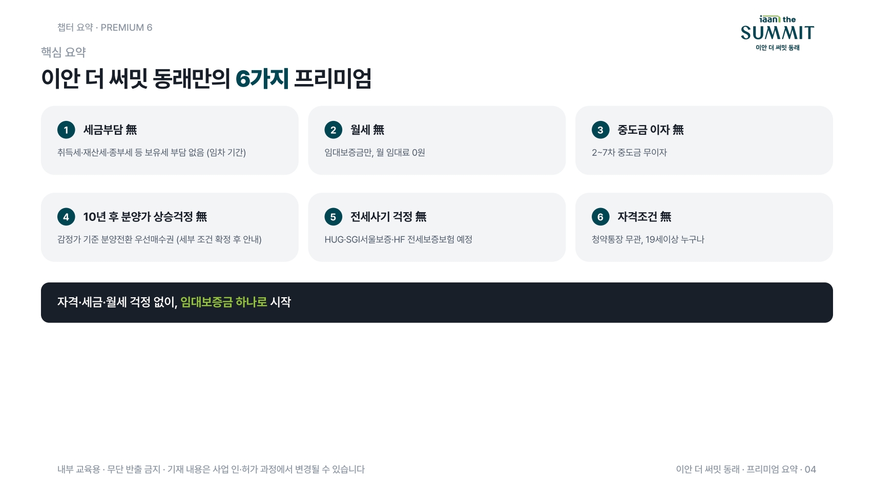 이안 더 써밋 동래 프리미엄 6